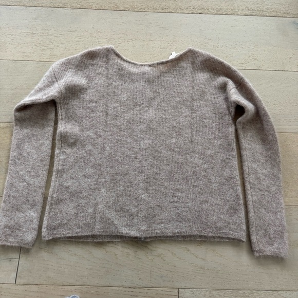 Sezane  Gaspard Cardigan beige size S Alpaca - Picture 11 of 12